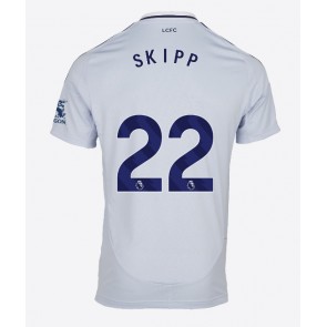 Leicester City Oliver Skipp #22 Tredje trøje 2024-25 Kort ærmer